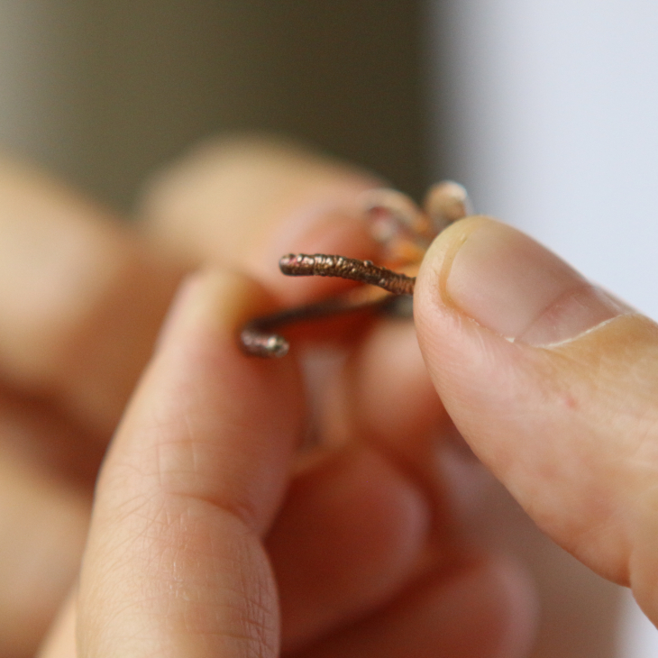 Ring in silver, Hydrangea , фото 2